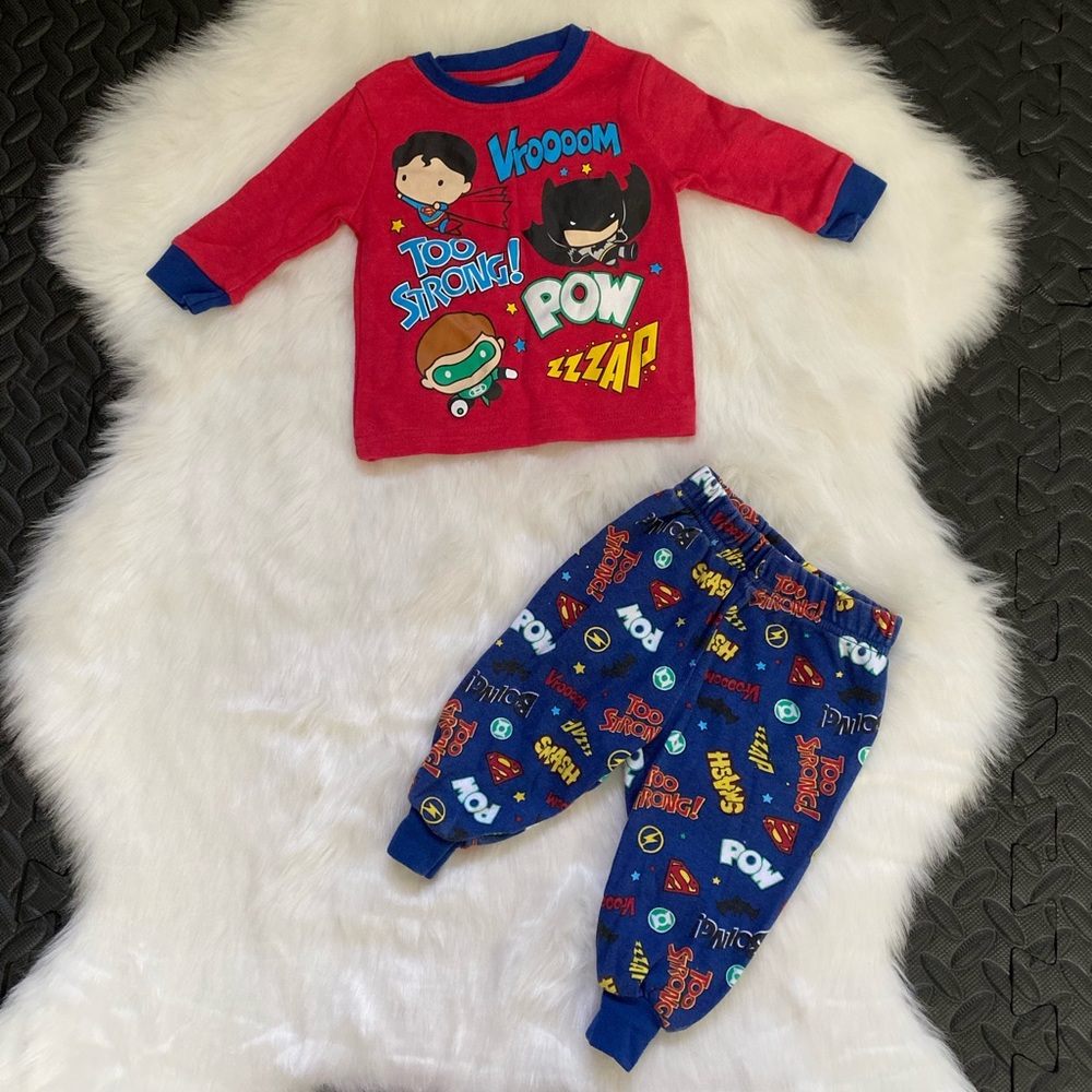 5/25$ justice league pajamas